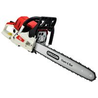Giantz 52cc Petrol Chainsaw 20" Oregon Bar Commercial E-Start