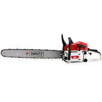 Giantz 72cc Petrol Chainsaw 24" Bar Commercial E-Start 5.5HP