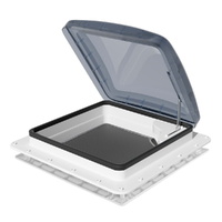 Weisshorn 46x46cm Caravan Roof Air Exhaust Vent Hatch Grey
