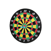 16" Dartboard Dart Board with Magnetic Darts Kids Toy Gift