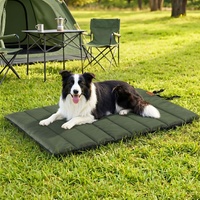 i.Pet Outdoor Dog Bed Large Water-resistant Washable Foldable Travel Dog Mat Green