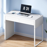 Artiss Computer Desk with 2 Drawers White
