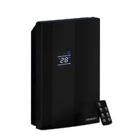 Devanti 2L Portable Dehumidifier Air Purifier Black