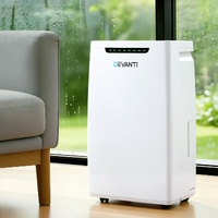 Devanti 16L Portable Dehumidifier Air Dryer White
