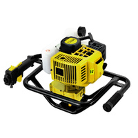 Giantz Post Hole Digger Petrol Engine Motor Only Yellow