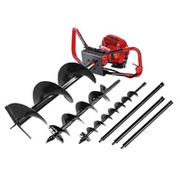 Giantz Petrol Post Hole Digger Auger Extension Bits Kit
