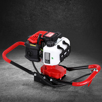 Giantz Post Hole Digger Petrol Engine Motor Only Red