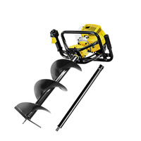 Giantz Post Hole Digger 300mm Auger Bits Petrol Extension