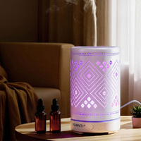 Devanti Forest Ultrasonic Aroma Diffuser 100ml LED White