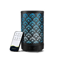 Devanti Aroma Diffuser 100ml Black Aromatherapy Humidifier