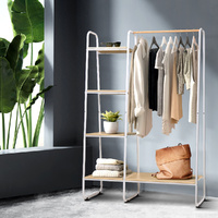 Artiss Clothes Rack Airer Coat Stand 150cm White