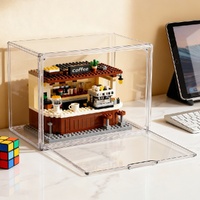 Artiss Clear Acrylic Display Case 27cm Dustproof Protection Box