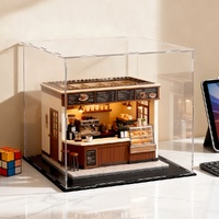 Artiss Clear Acrylic Display Case 30cm Dustproof Protection Box