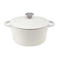 5-Star Chef 3.8L Enameled Cast Iron Dutch Oven with Lid