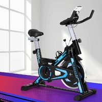 Everfit Spin Bike 13kg Flywheel 150kg Capacity Black