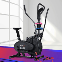 Everfit 6 in 1 Exercise Bike Elliptical Cross Trainer Home Gym