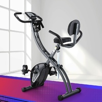 Everfit Folding Magnetic X-Bike Exercise Bike Indoor Cycling Trainer