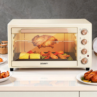 Devanti 60L Convection Oven Air Fryer 2000W Cream