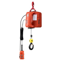 Giantz 500kg Electric Hoist Winch Wired Wireless Remote Control
