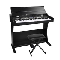 Alpha 61 Keys Electronic Piano Keyboard with Stand & Stool