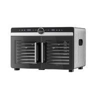 Devanti 16 Tray Dual-Zone Food Dehydrator Stainless