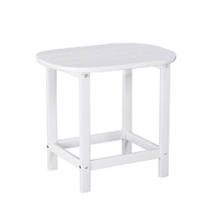 Gardeon HDPE Outdoor Coffee Side Table White