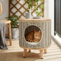 Gardeon Wicker Coffee Table Steel Storage Outdoor Furniture