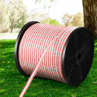 Giantz Electric Fence Poly Tape 400M with Insulator