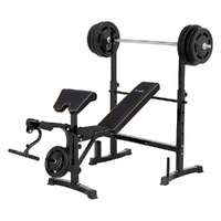 Everfit 10-in-1 Weight Bench 330kg Capacity Home Gym