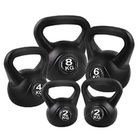 Everfit 22kg Kettlebell Set Weight Lifting Home Gym