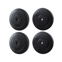 Everfit 30kg Standard Barbell Weight Plates Home Gym