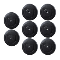 Everfit 80kg Standard Barbell Weight Plates Home Gym