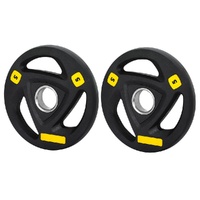 Everfit 10kg Olympic Weight Plates Set Dumbbell Barbell