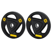 Everfit 50kg Standard Weight Plates Set Dumbbell Barbell