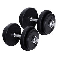 Everfit 20kg Dumbbell Set Weight Plates Lifting
