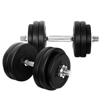 Everfit 30kg Dumbbell Set with Weight Plates