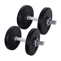 Everfit 15kg Dumbbell Set with Weight Plates