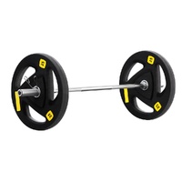 Everfit 56kg Barbell Set 120cm Home Gym