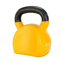 Everfit 20kg Kettlebell Yellow Home Gym Weight Lifting