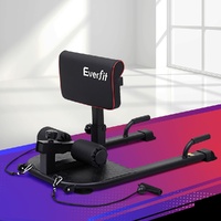 Everfit Sissy Squat Bench Adjustable Leg Extension Training