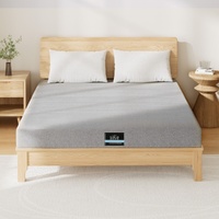 Giselle Bedding Cool Gel Memory Foam Mattress 15cm Queen Charcoal 7-Zone