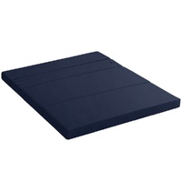 Giselle Bedding Double Foldable Foam Floor Mat Blue