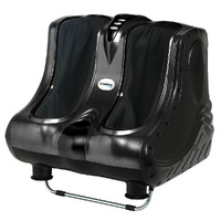 Livemor Shiatsu Electric Foot Massager Ankle Calf Leg Kneading - Black
