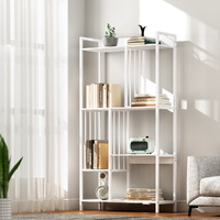 Artiss 5 Tier Display Bookshelf 120cm White