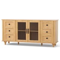 Artiss Buffet Sideboard Cabinet 150cm Pine Wood
