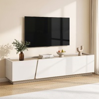 Artiss 180cm TV Unit Storage Cabinet Living Room White & Oak