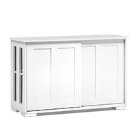 Artiss SERA Buffet Sideboard Sliding Doors White