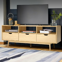 Artiss Scandinavian Wooden Entertainment Unit Natural