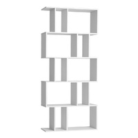 Artiss RITA Bookshelf 5 Tier White