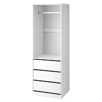 Artiss Wardrobe Clothes Closet Storage Organiser White